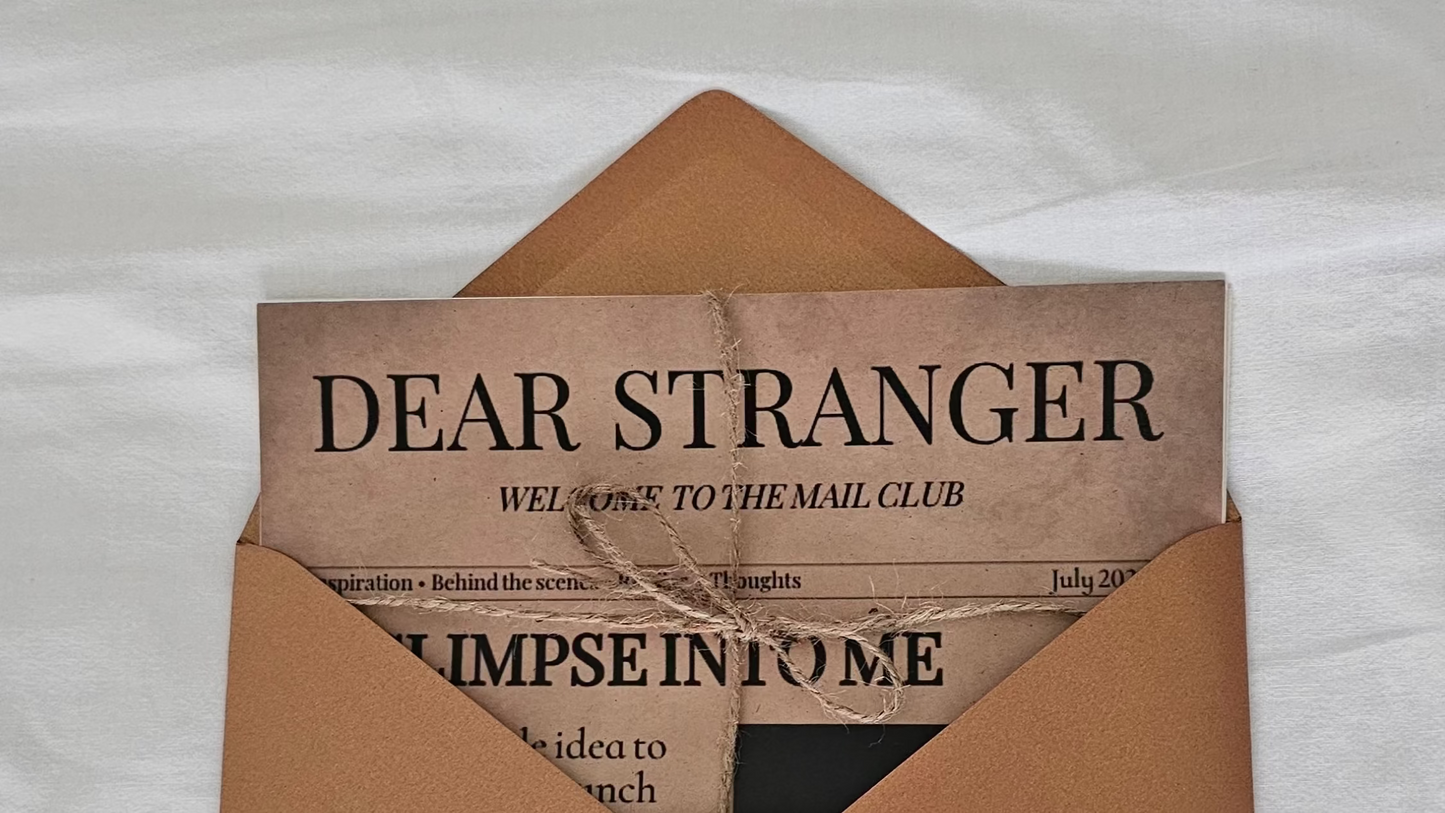 Dear Stranger Mail Club