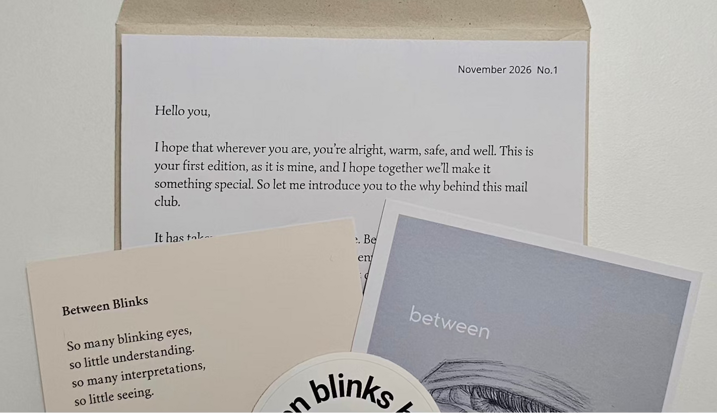 Between Blinks Mail Club